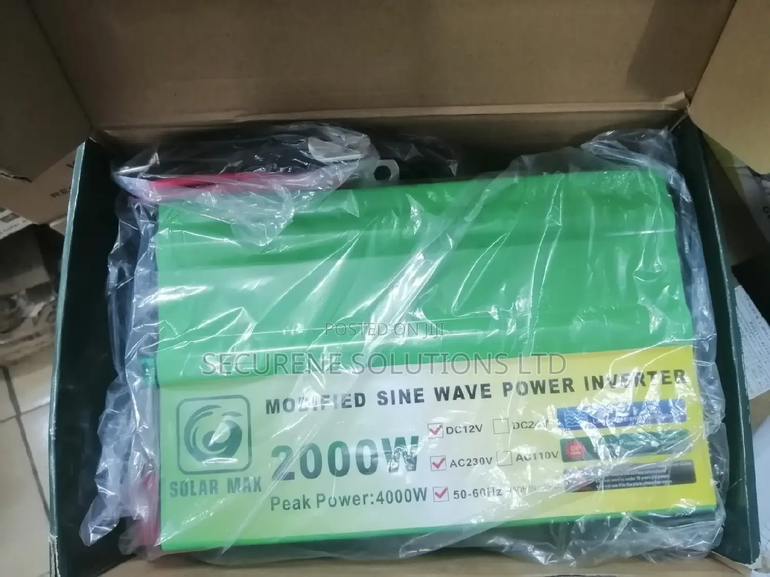 Solarmax 2000w_4000 Peak Power Inverter