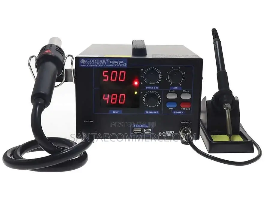 Gordak 952h Digital SMD Soldering Hot Air Rework Station