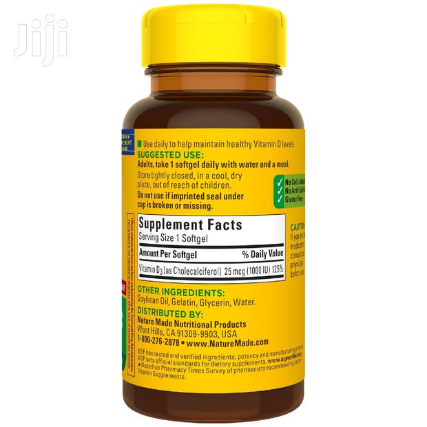 Nature Made Vitamin D3 1000 IU (25 Mcg) - thumbnail 5