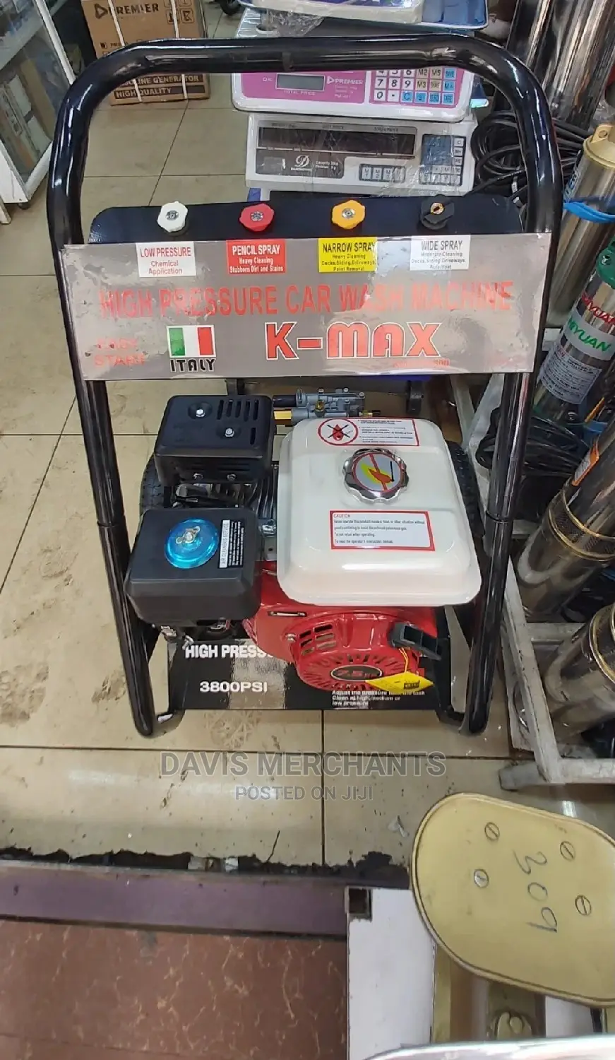 Kingmax Petrol Car Washing Machine