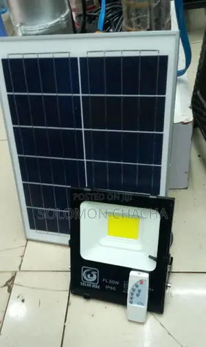 Led Solar Flood Light 100w Automatic It Uses Remote Controll