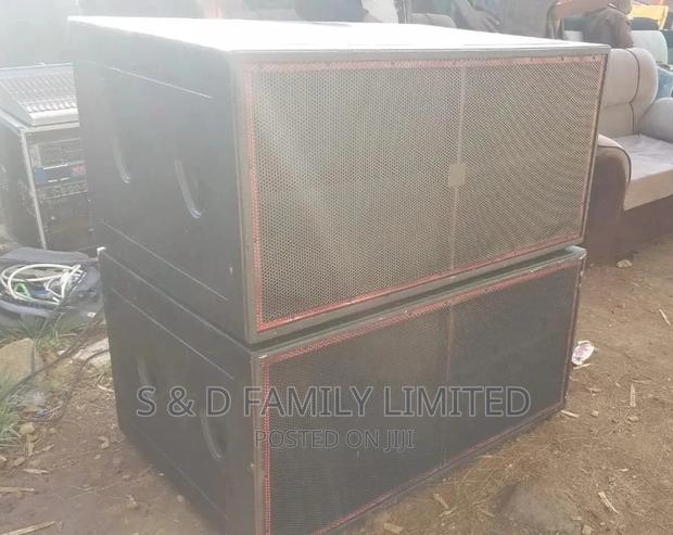 Double Bass Speaker Cabinet - main view