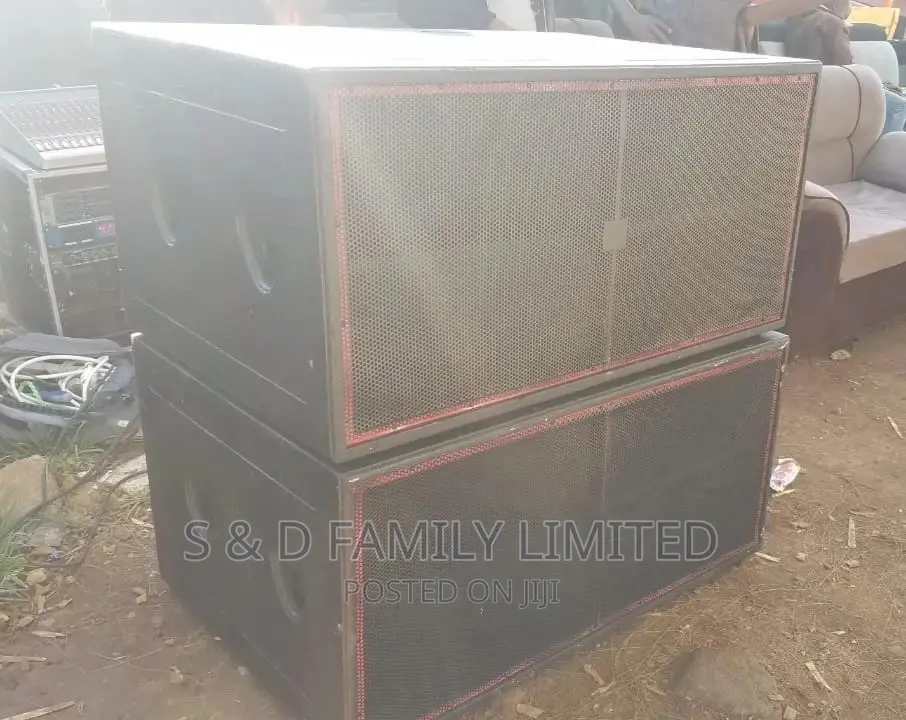 Double Bass Speaker Cabinet