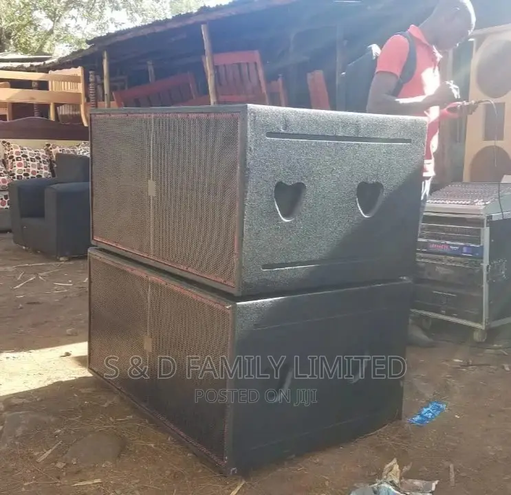 Double Bass Speaker Cabinet