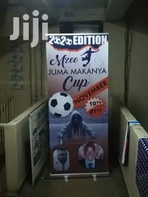 Football Roll Up Banner