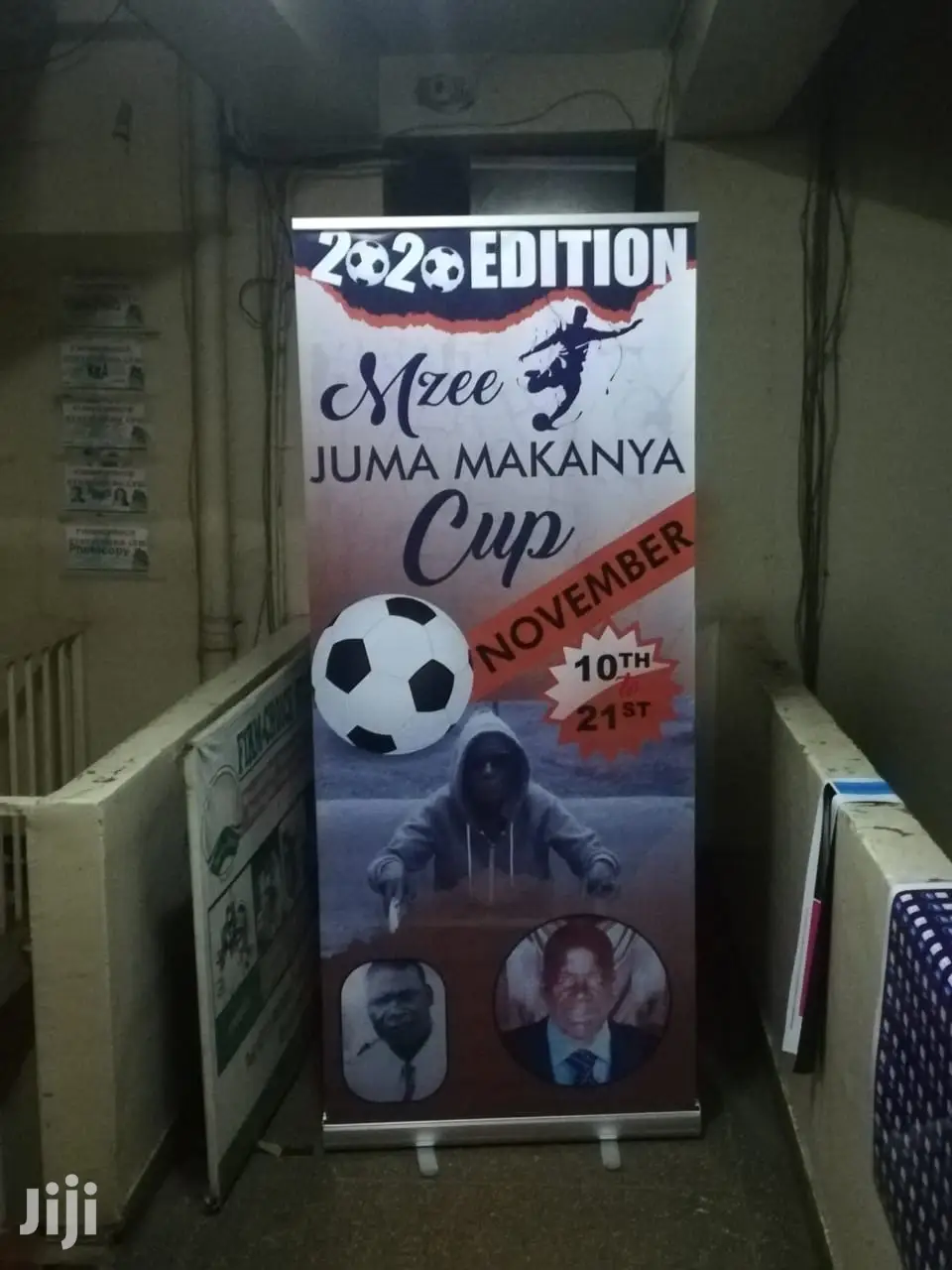 Football Roll Up Banner
