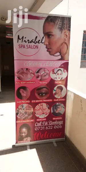 Fu Color Narrow Base Roll Up Banne Printing