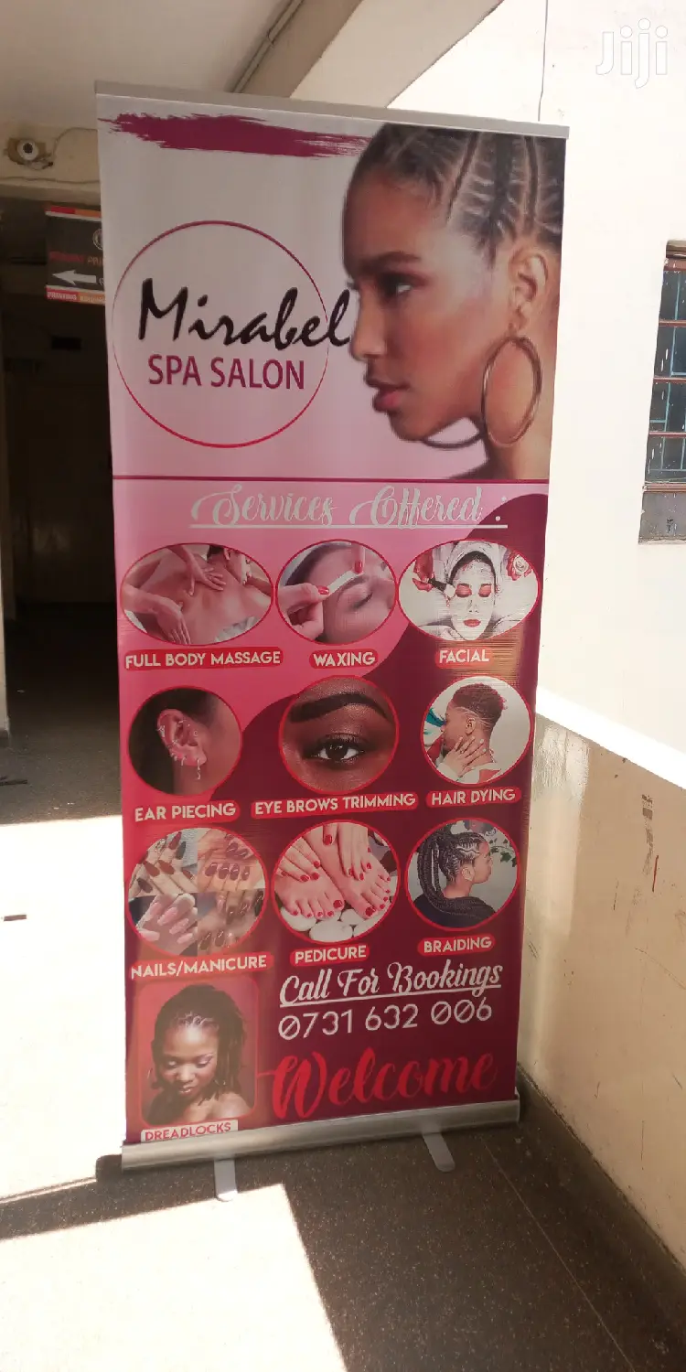 Fu Color Narrow Base Roll Up Banne Printing