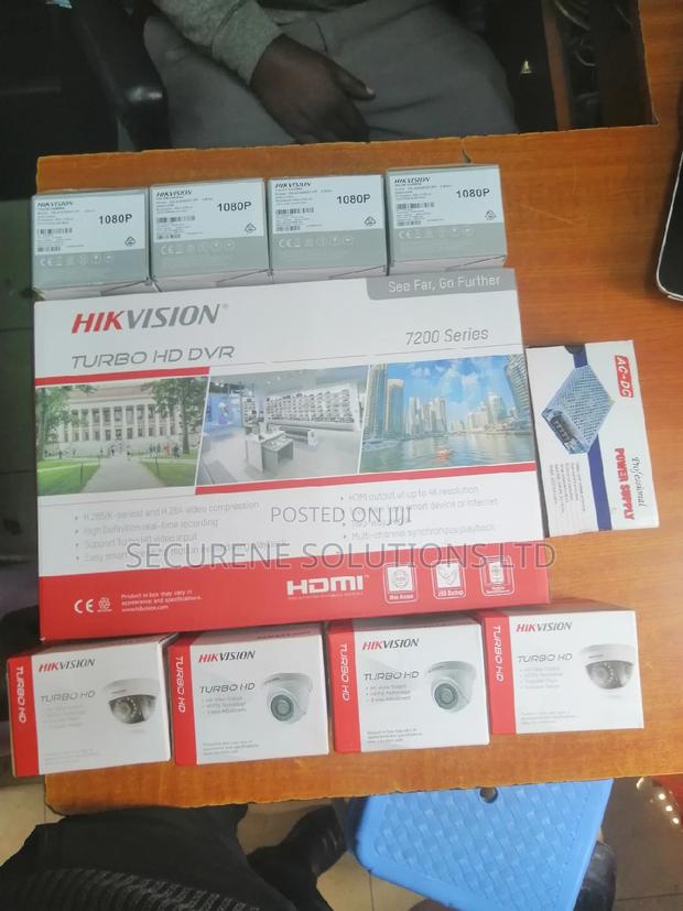 8 Camera Hikvision CCTV Kit Turbo HD, 1080p System