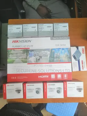 8 Camera Hikvision CCTV Kit Turbo HD, 1080p System