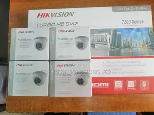 1080p Hikvision 4 Cameras Kit Dome Or Bullet Cameras