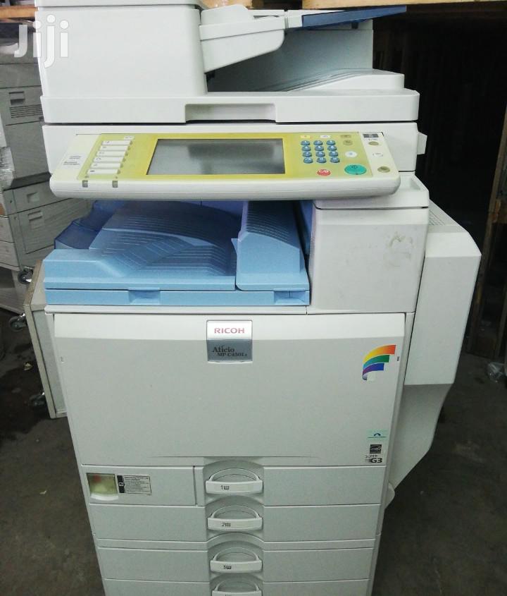 Colored Ricoh Aficio Mp C 5501 Photocopier Machine