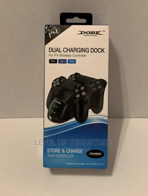 Dobe Dual Charging Dock for PS4 Wireless Controllers - New
