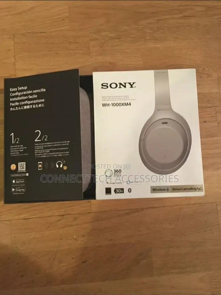 Sony Wh-1000xm4 Wireless Noise Canceling Over-ear Headphones
