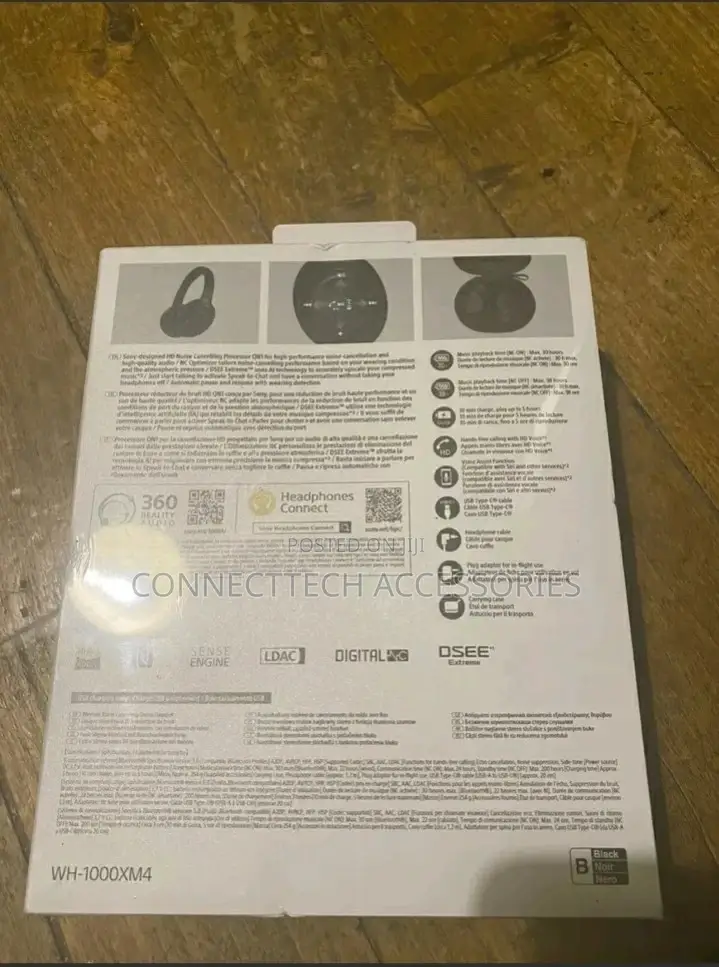 Sony Wh-1000xm4 Wireless Noise Canceling Over-ear Headphones