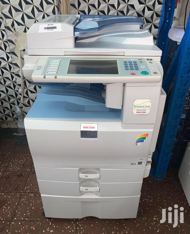 Colored Ricoh Aficio Mp C 2800 Photocopier Machine