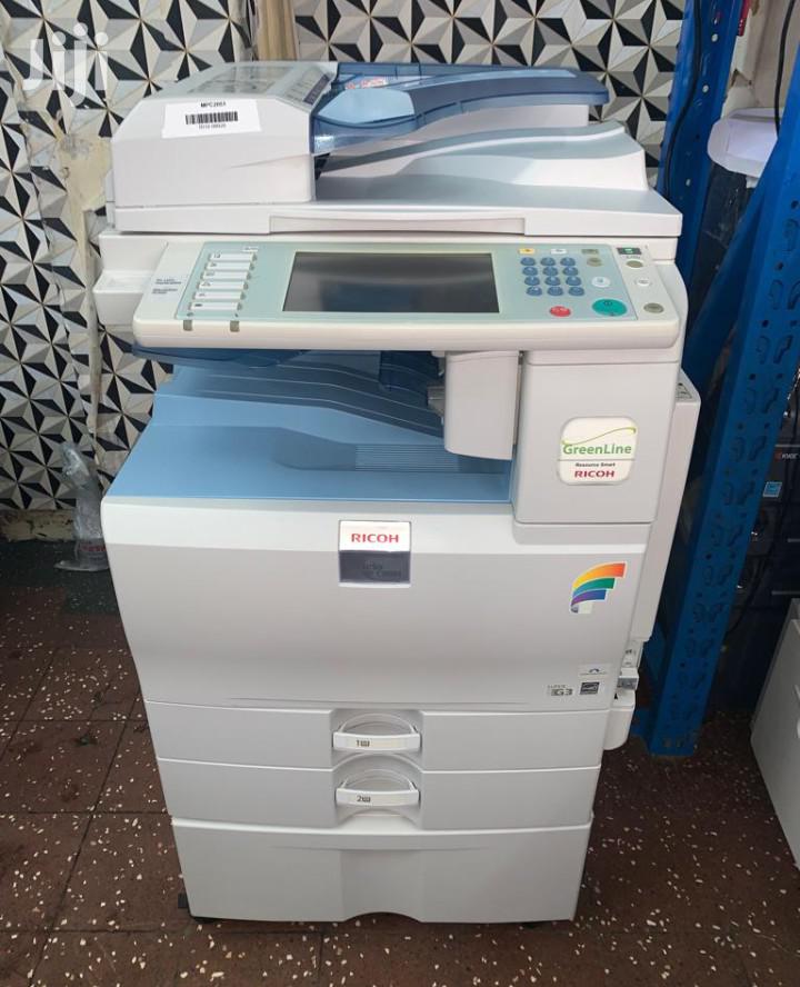 Colored Ricoh Aficio Mp C 2800 Photocopier Machine