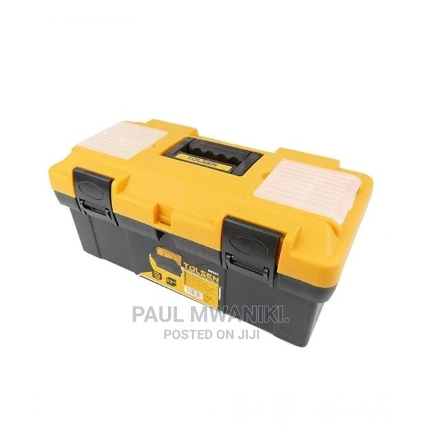 Tolsen 17" Heavy Duty Plastic Tool Box