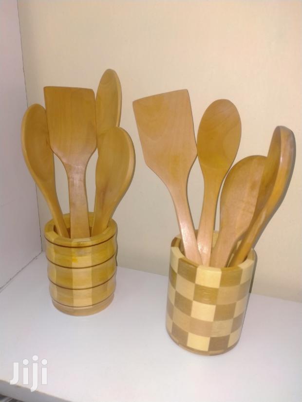 Wooden Cooking Set / Mwikos