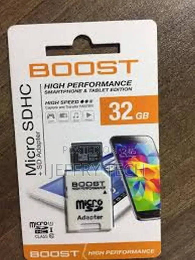 Boost Memory Card 32gb- Boost Micro SDHC