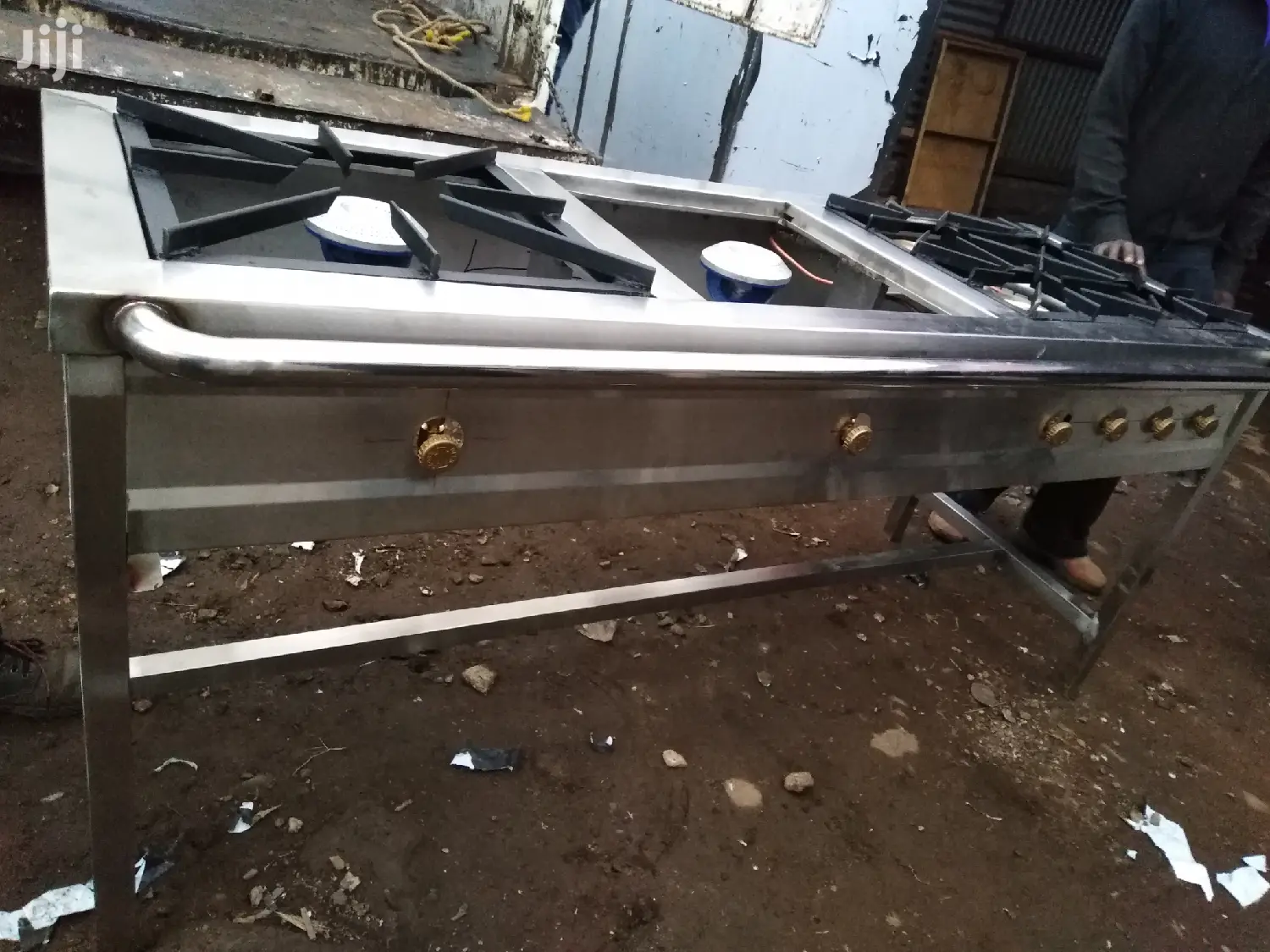 Stainless Steel Gas Burner Jikos Cooker High Low