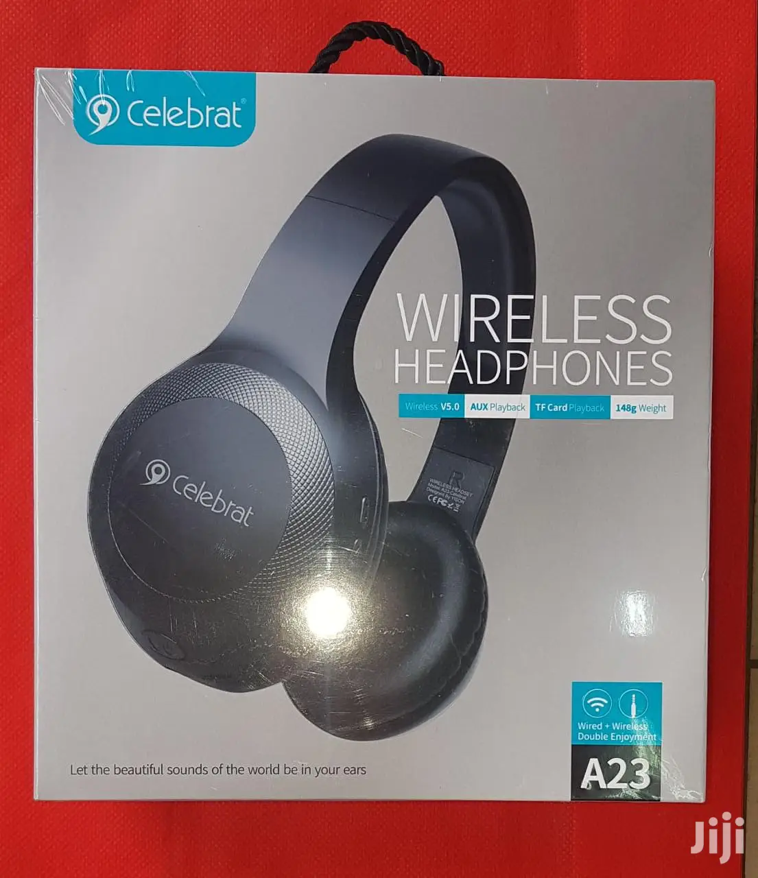 Celebrat Stereo Wireless/ Wired Headset.