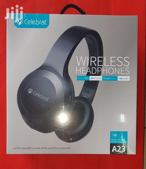 Celebrat Stereo Wireless/ Wired Headset. - thumbnail 4