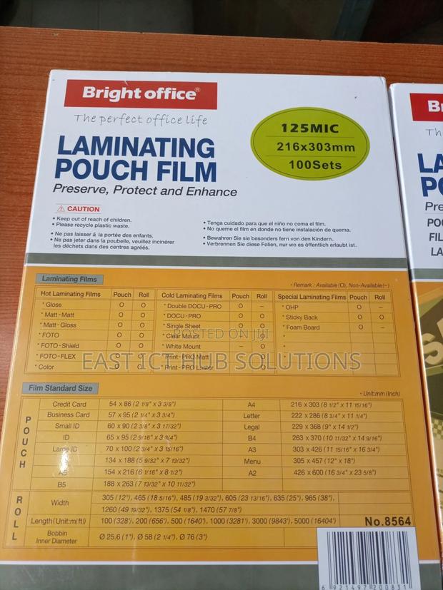 All Size Lamination Papers All Premium - main view