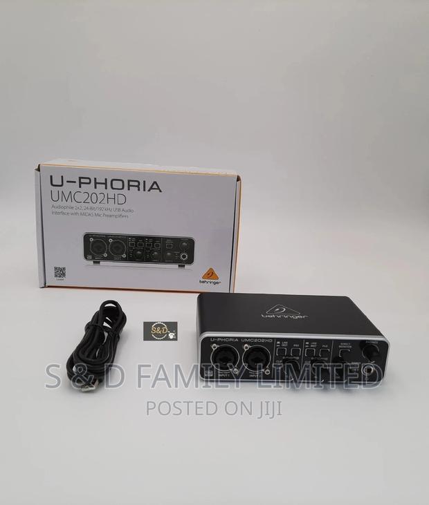 Behringer Uphoria Umc202hd Audio Interface
