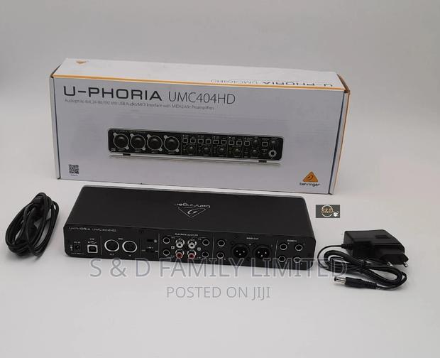 Behringer UMC404 HD Four Channels Soundcard - thumbnail 2