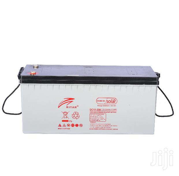 Ritar 200ah 12v Agm Deep Cycle Battery