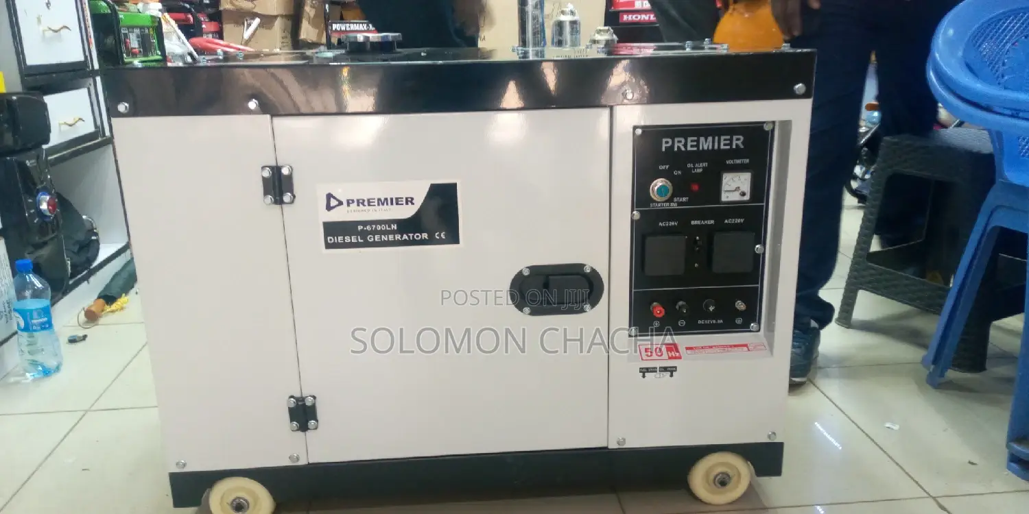 Premier 10kva Silent Generator Automatic Keystart Diesel