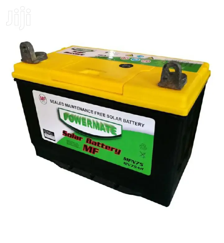 Powermate Maintainance Free Solar Battery MF 75ah