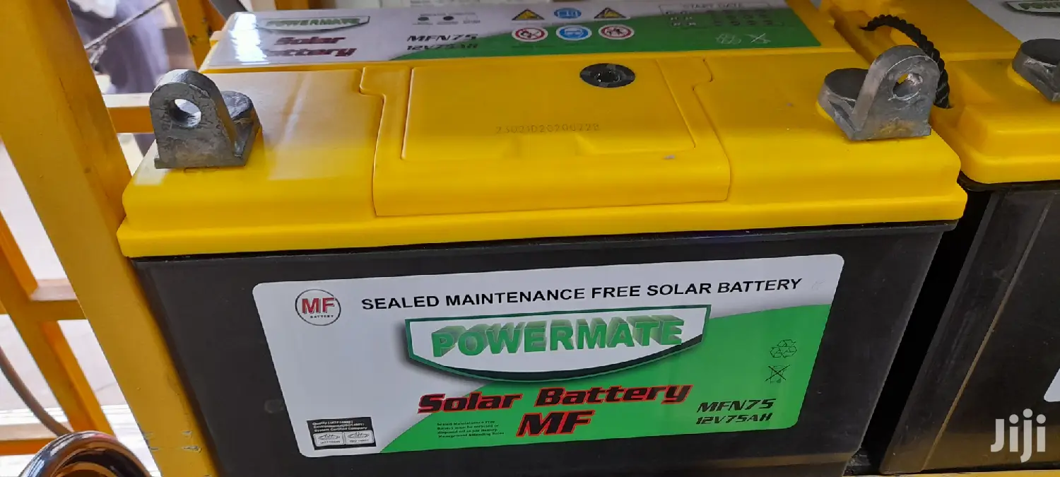Powermate Maintainance Free Solar Battery MF 75ah