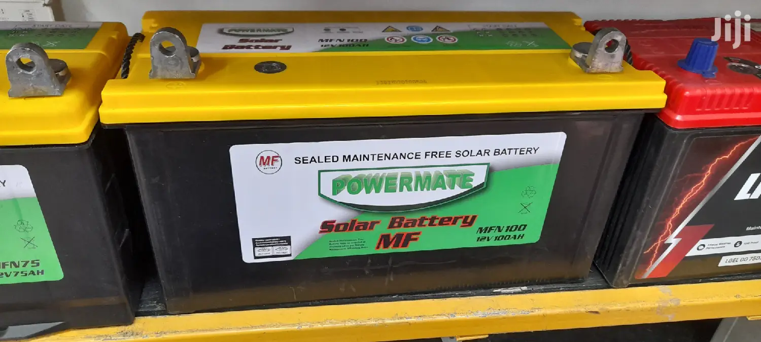 Powermate Sealed Maintainance Free Solar Battery MF 100ah