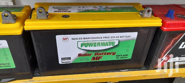 Powermate Sealed Maintainance Free Solar Battery MF 100ah - thumbnail 2
