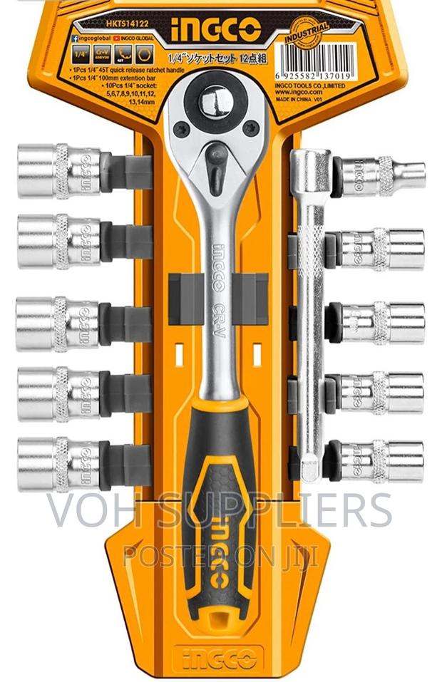 12pcs 1/4 Socket Set - main view