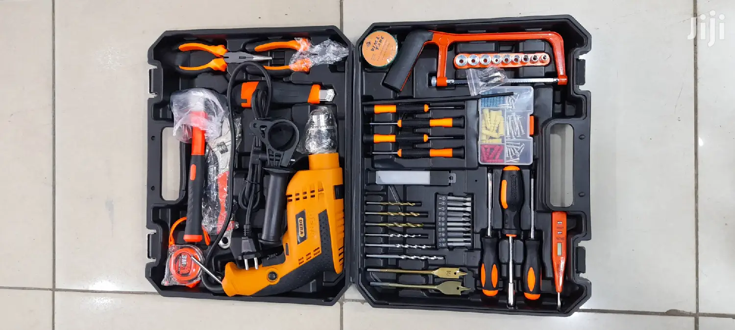Dera Complete Toolkit With 750watts Drill