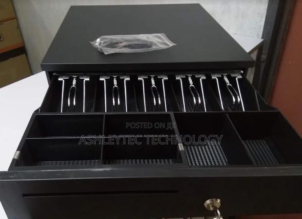 Automatic POS Cash Drawer Cash Register Key-lock Cash