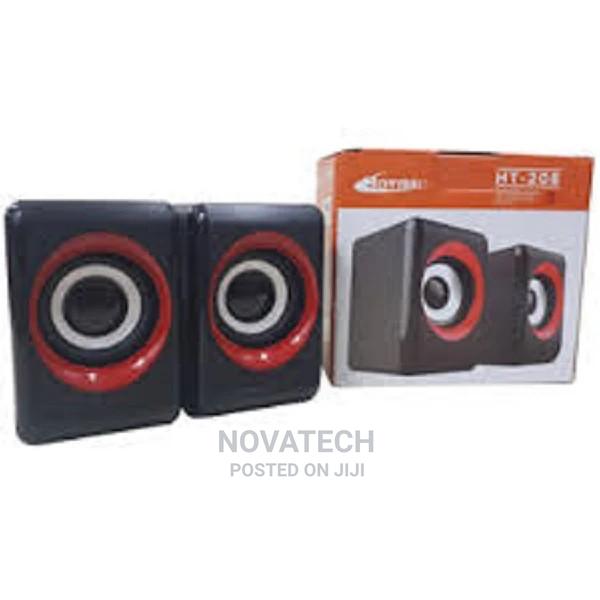 Hotmai HT-208 Multimedia Speaker for Mobile and Laptops - thumbnail 3