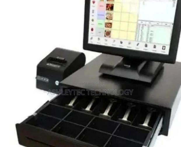 Complete Point Of Sale With Software Drawer Printer Computer - main view