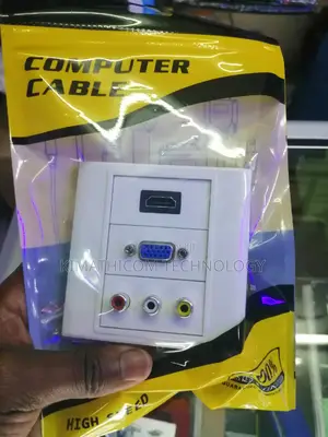 Wall Socket/Face Plates Hdmi, Vga, and Rca