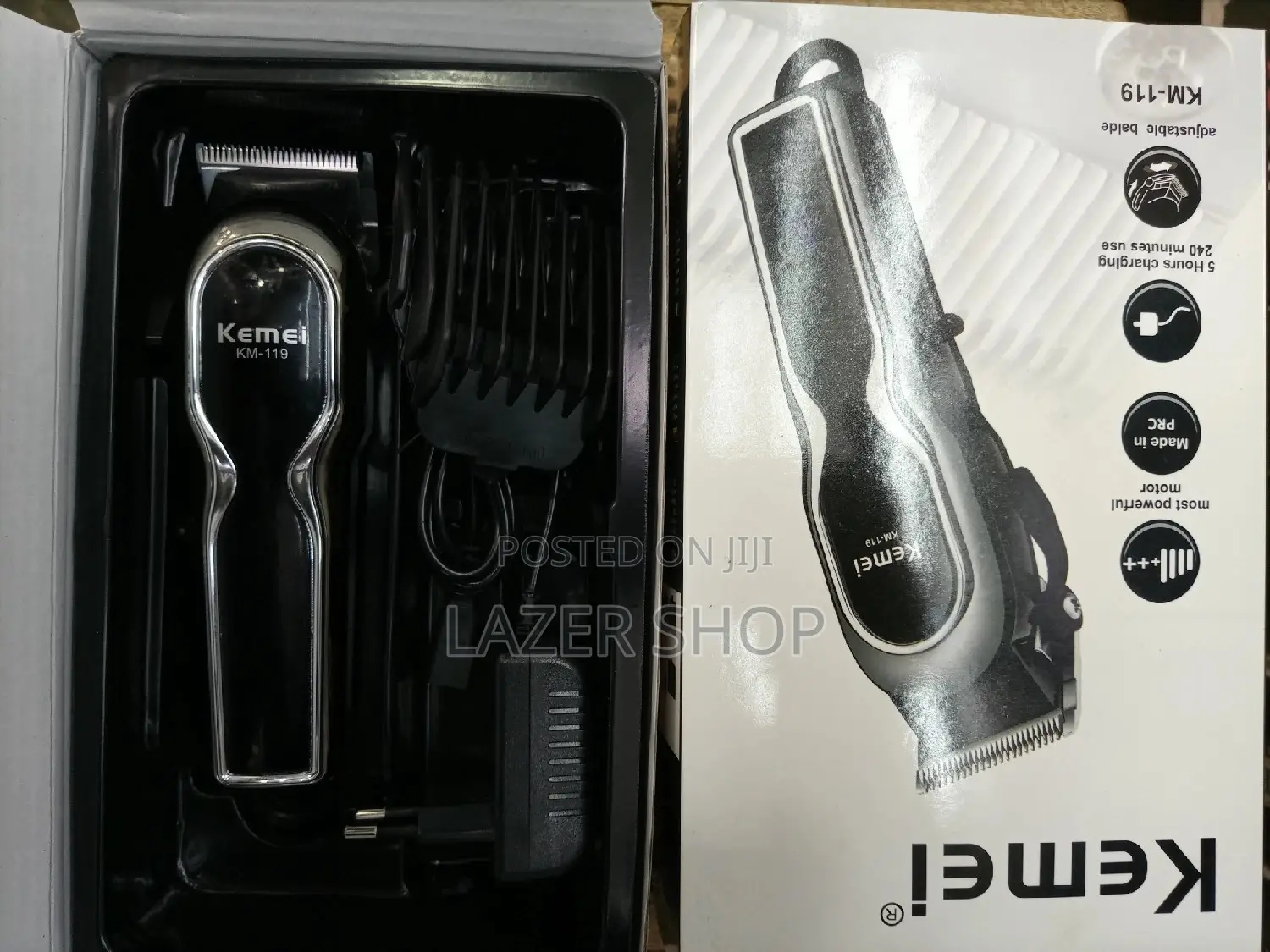 Kemei Rechargeable Clipper