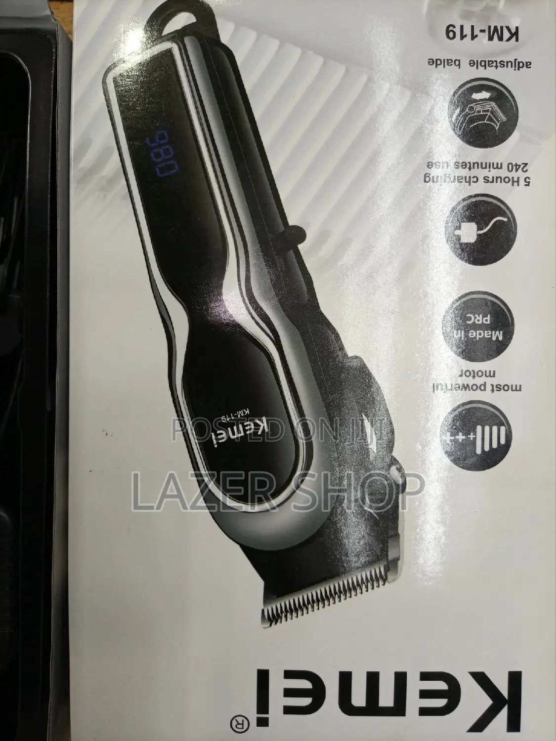 Kemei Rechargeable Clipper