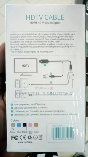 HDMI Hd Video Player (Phone To Tv )