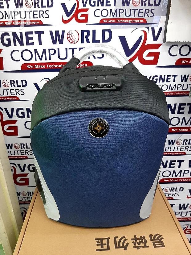 Antitheft Backpack Bags With Aluminium Handle - main view