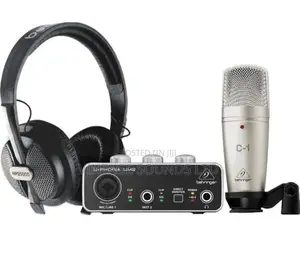 Behringer U-Phoria Recording Bundle Set