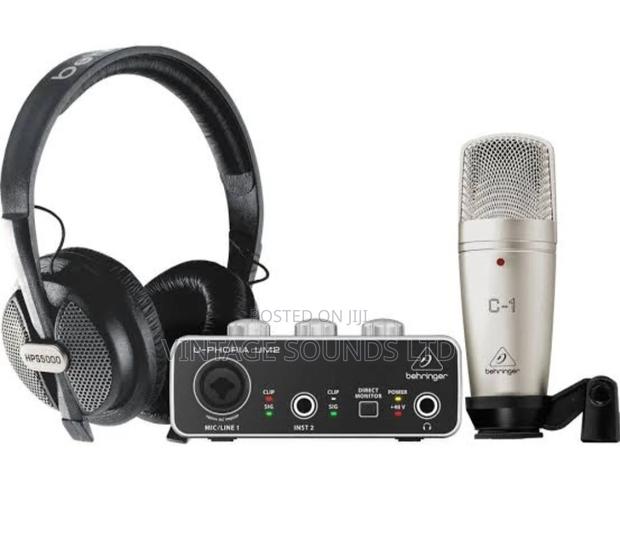 Behringer U-Phoria Recording Bundle Set - thumbnail 2
