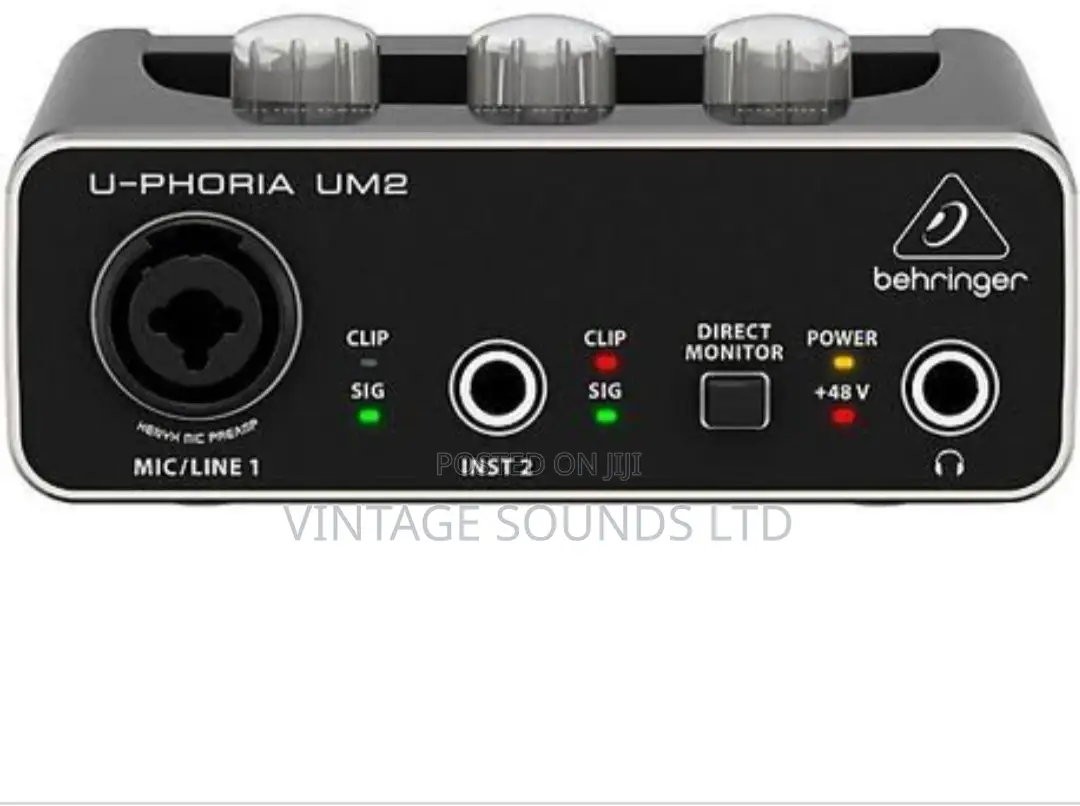 Behringer U-Phoria Recording Bundle Set