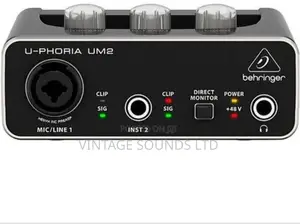 Behringer U-Phoria Recording Bundle Set
